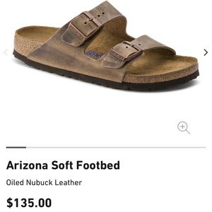 Arizona Tobacco Brown Birkenstock’s